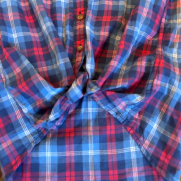 Abercrombie & Fitch Women's XS Plaid Button-Down Shirt Multicolor - Picture 5 of 9